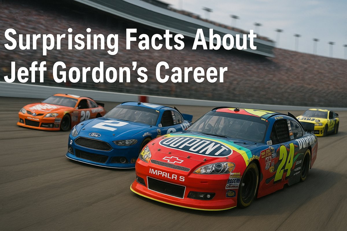 Surprising Facts About Jeff Gordon's Career