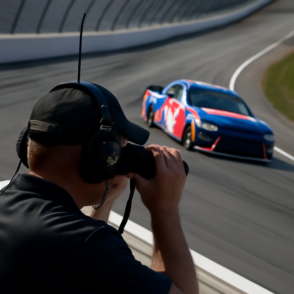 The Role of Spotters During Live Races