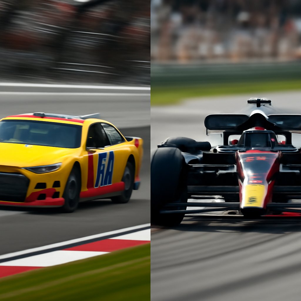 Comparing NASCAR With Formula One Racing Styles