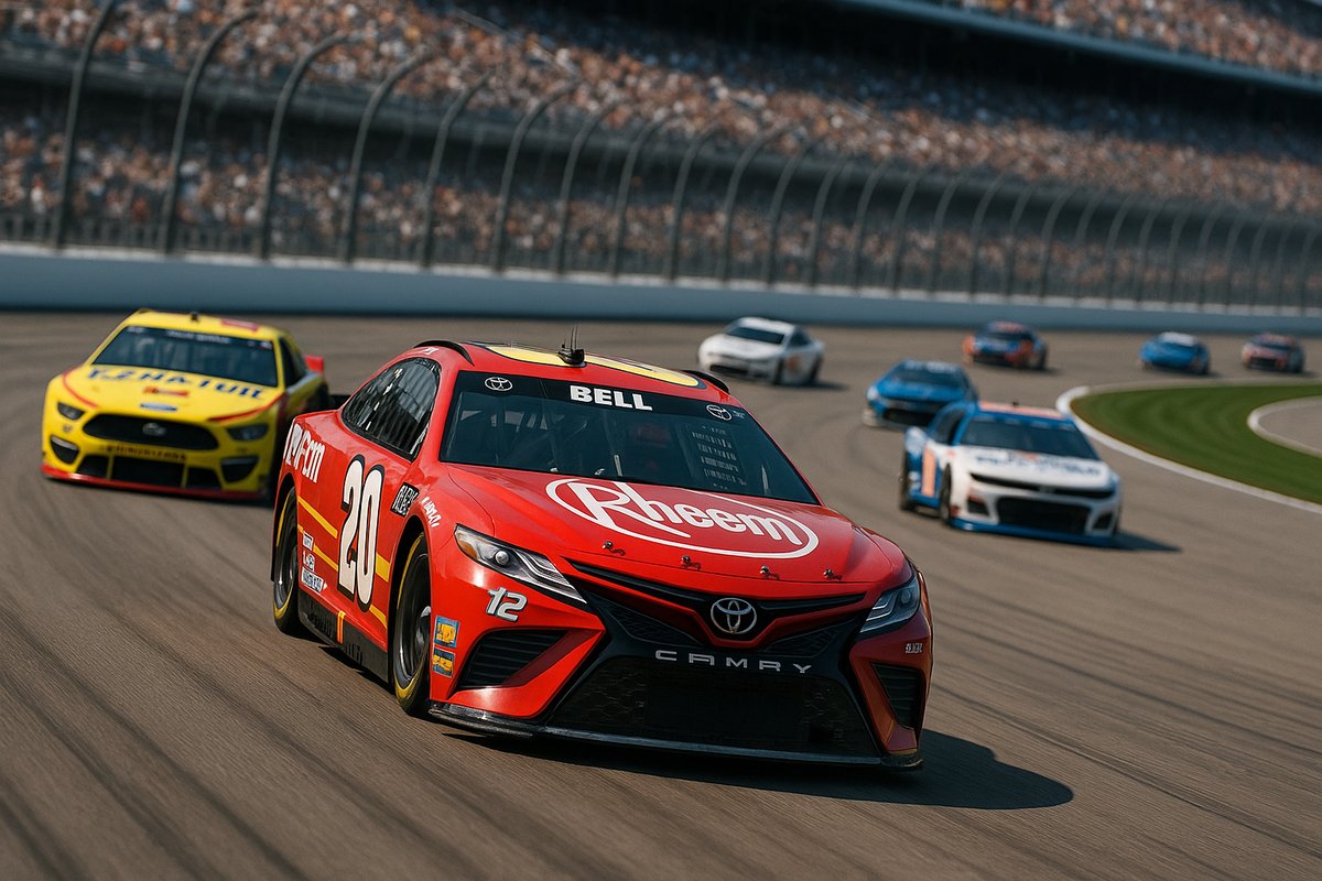 Christopher Bell Ignites the Track with Joe Gibbs Racing