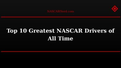 Top 10 Greatest NASCAR Drivers of All Time