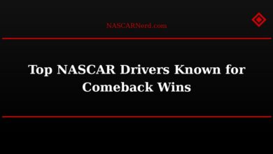 Top NASCAR Drivers Known for Comeback Wins
