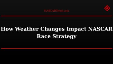 How Weather Changes Impact NASCAR Race Strategy