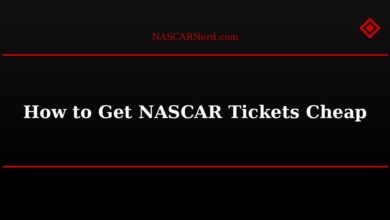 How to Get NASCAR Tickets Cheap