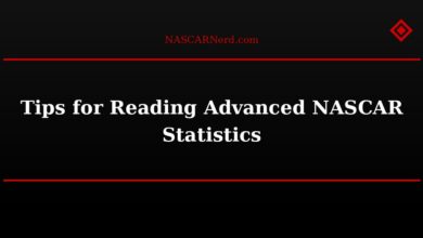 Tips for Reading Advanced NASCAR Statistics