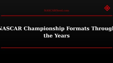 NASCAR Championship Formats Through the Years