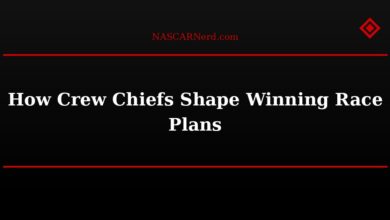 How Crew Chiefs Shape Winning Race Plans
