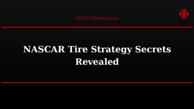 NASCAR Tire Strategy Secrets Revealed