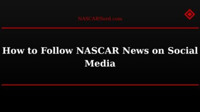 How to Follow NASCAR News on Social Media
