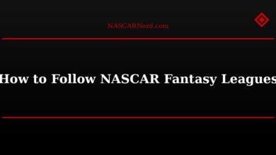 How to Follow NASCAR Fantasy Leagues