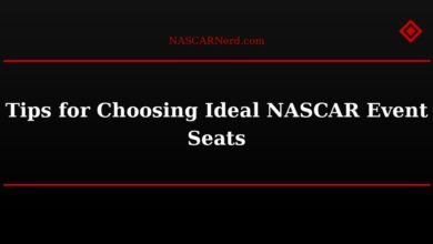Tips for Choosing Ideal NASCAR Event Seats