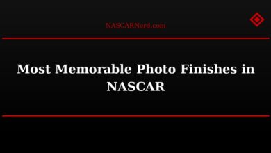 Most Memorable Photo Finishes in NASCAR