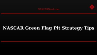 NASCAR Green Flag Pit Strategy Tips